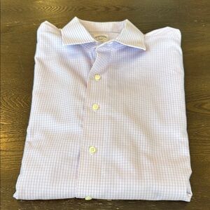 Brooks Brothers Purple Dress Shirt Classic Style